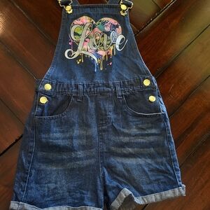 Overall Shorts